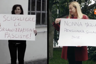 Boldrini Meloni (fotogramma Vista)