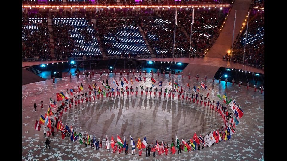 Cerimonia di chiusura delle Olimpiadi invernali di PyeongChang 2018&nbsp;