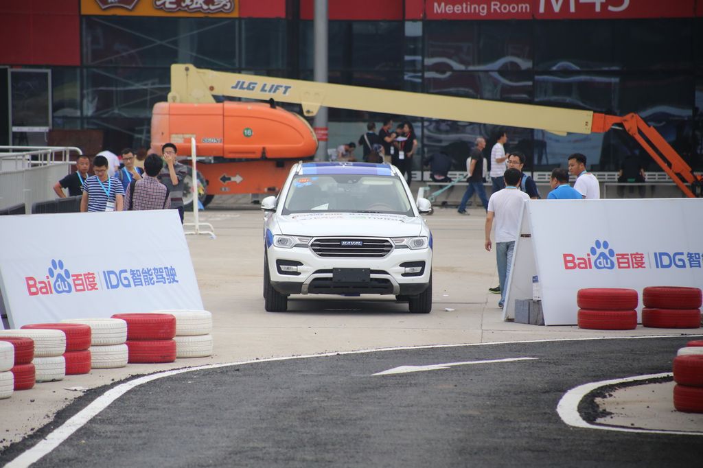 &nbsp;Auto a guida autonoma di Baidu