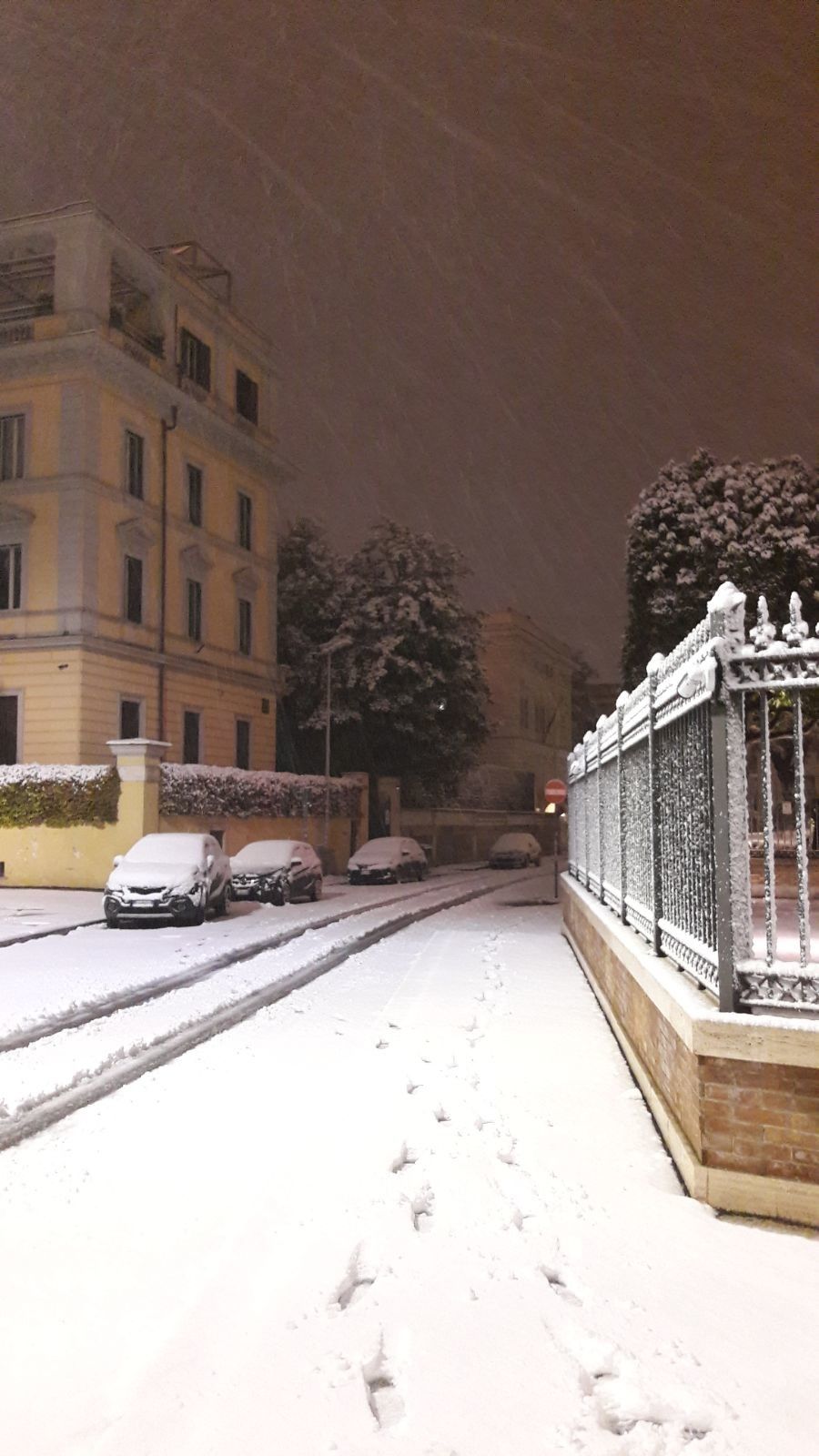 &nbsp; Roma sotto la neve (26 febbraio 2018)