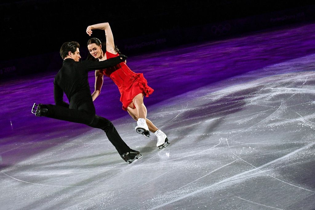 Tessa Virtue e Scott Moir (Afp)&nbsp;