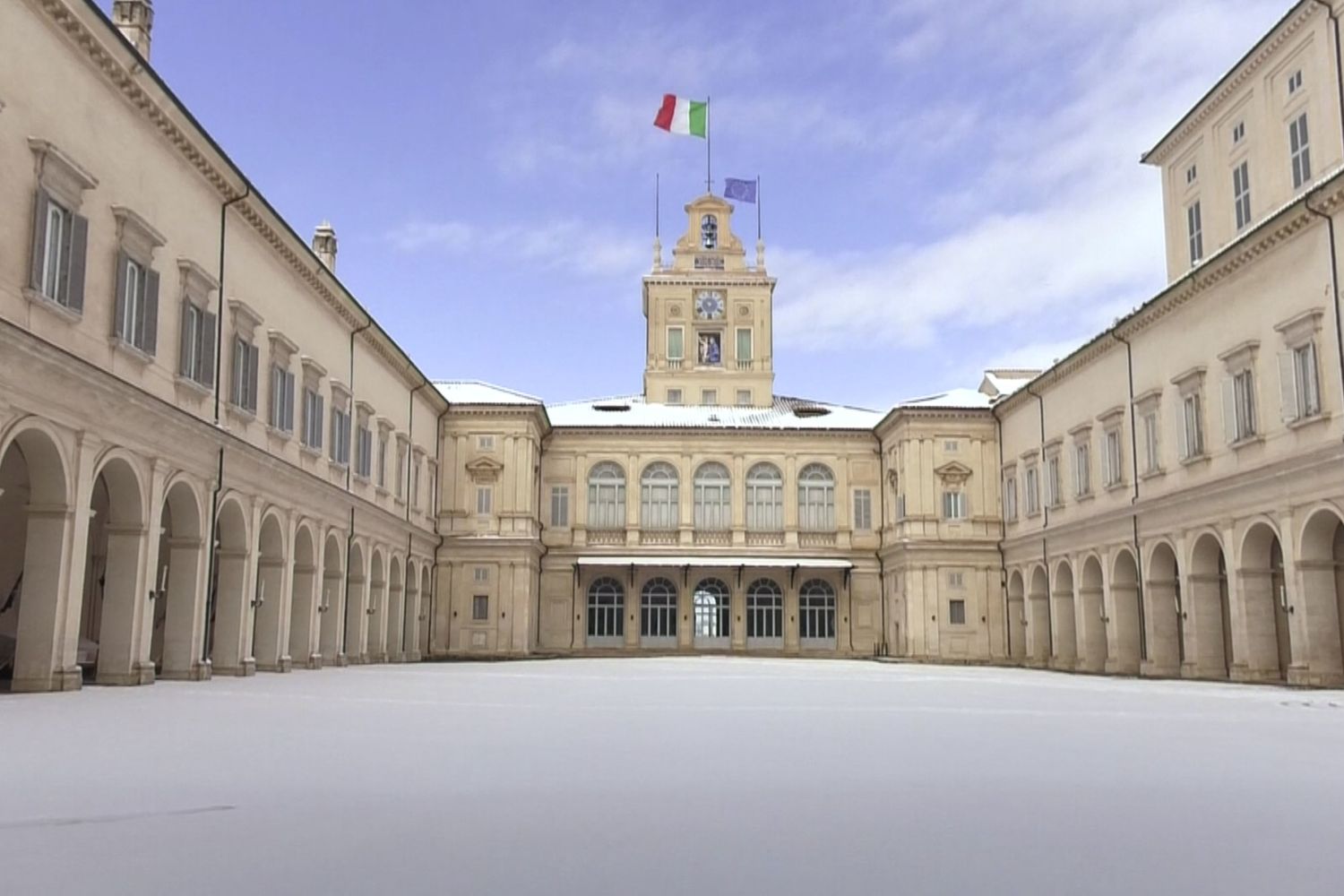 Quirinale imbiancato&nbsp;