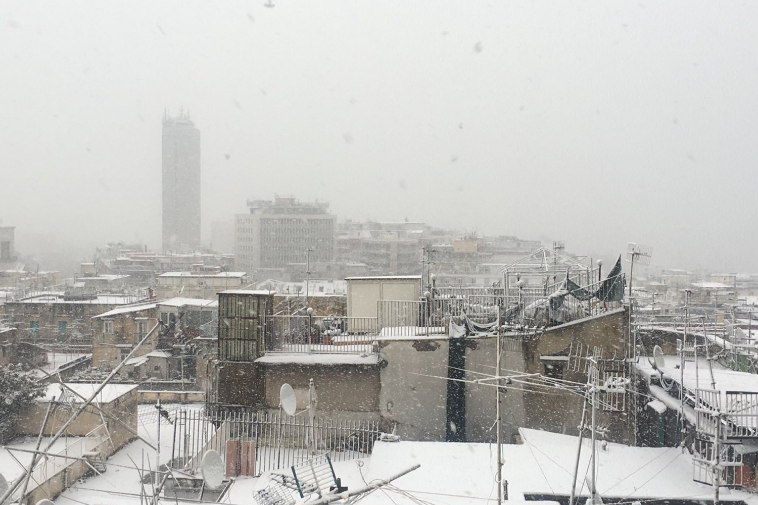 &nbsp;Neve a Napoli