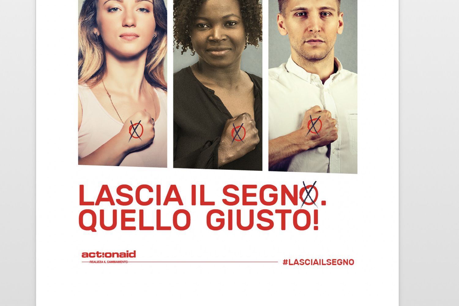 &nbsp;Lascia il segno, campagna Actionaid