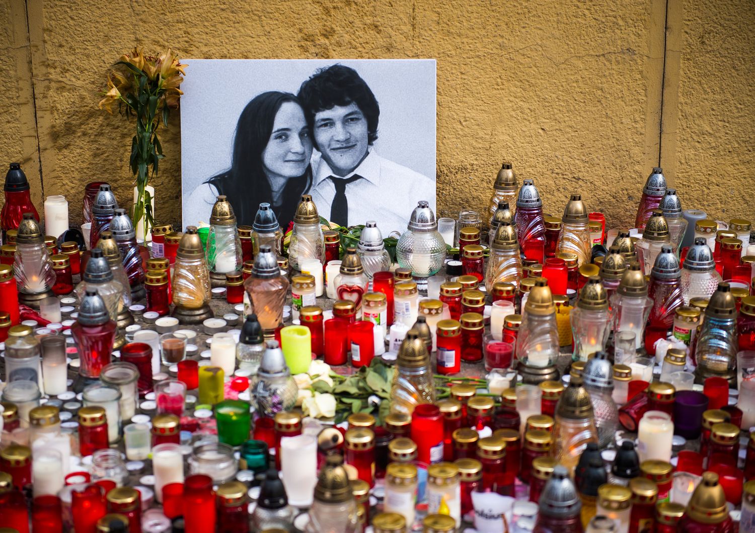 Giornalista investigativo Jan Kuciak e la sua ragazza Martina Kusnirova, uccisi a  Bratislava in Slovacchia&nbsp;