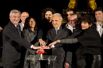 La Ceo di Yves Saint Laurent, Francesca Bellettini alla Paris fashion week del 2015&nbsp;