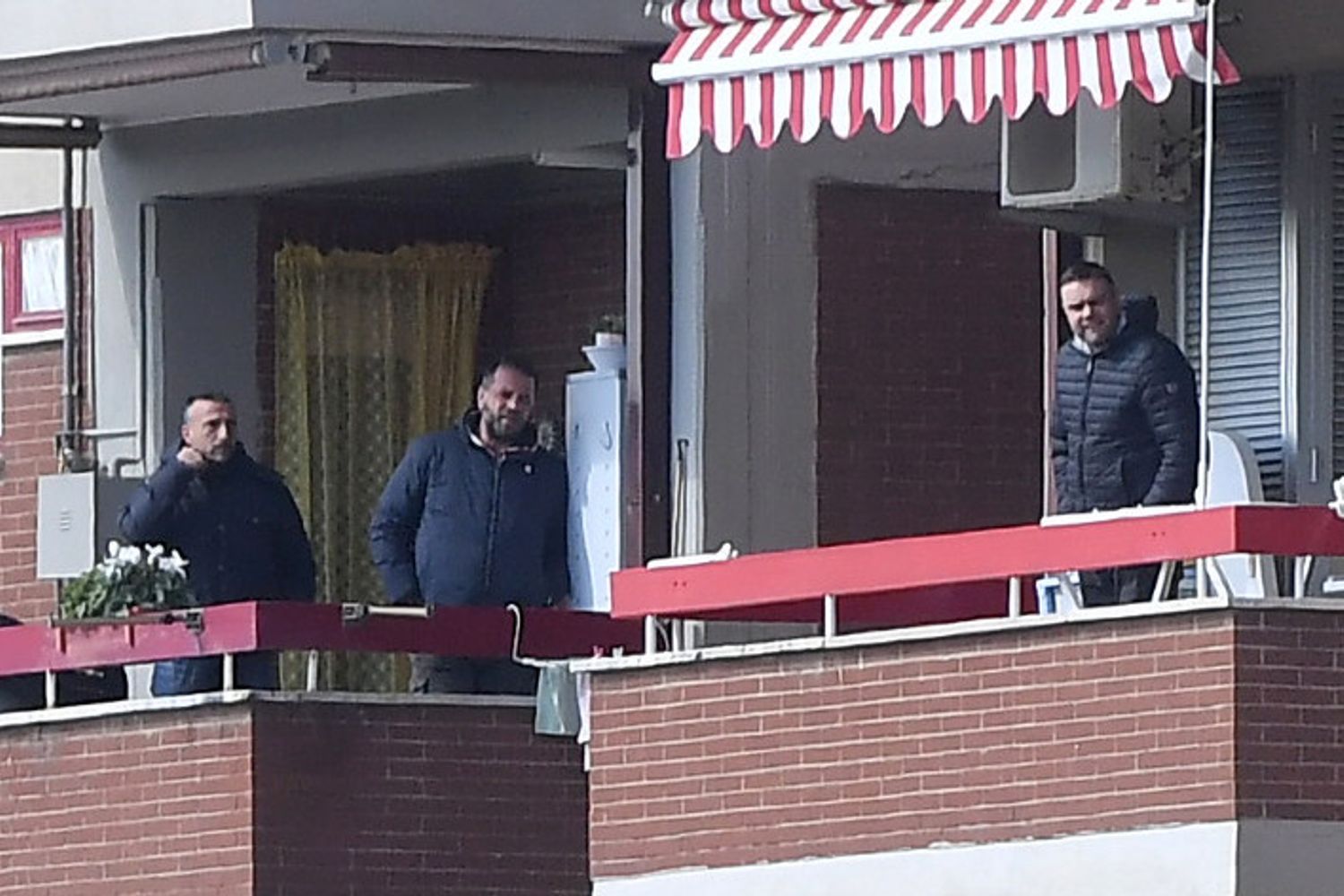 Luigi Capasso, appuntato dei Carabinieri (a destra), [AGF]