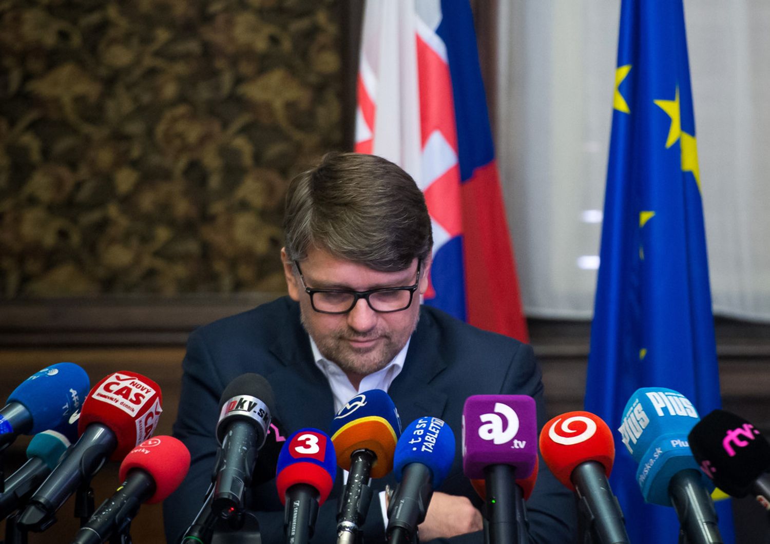 Slovacchia, dimissioni ministro Cultura Marek Madaric (Afp)&nbsp;