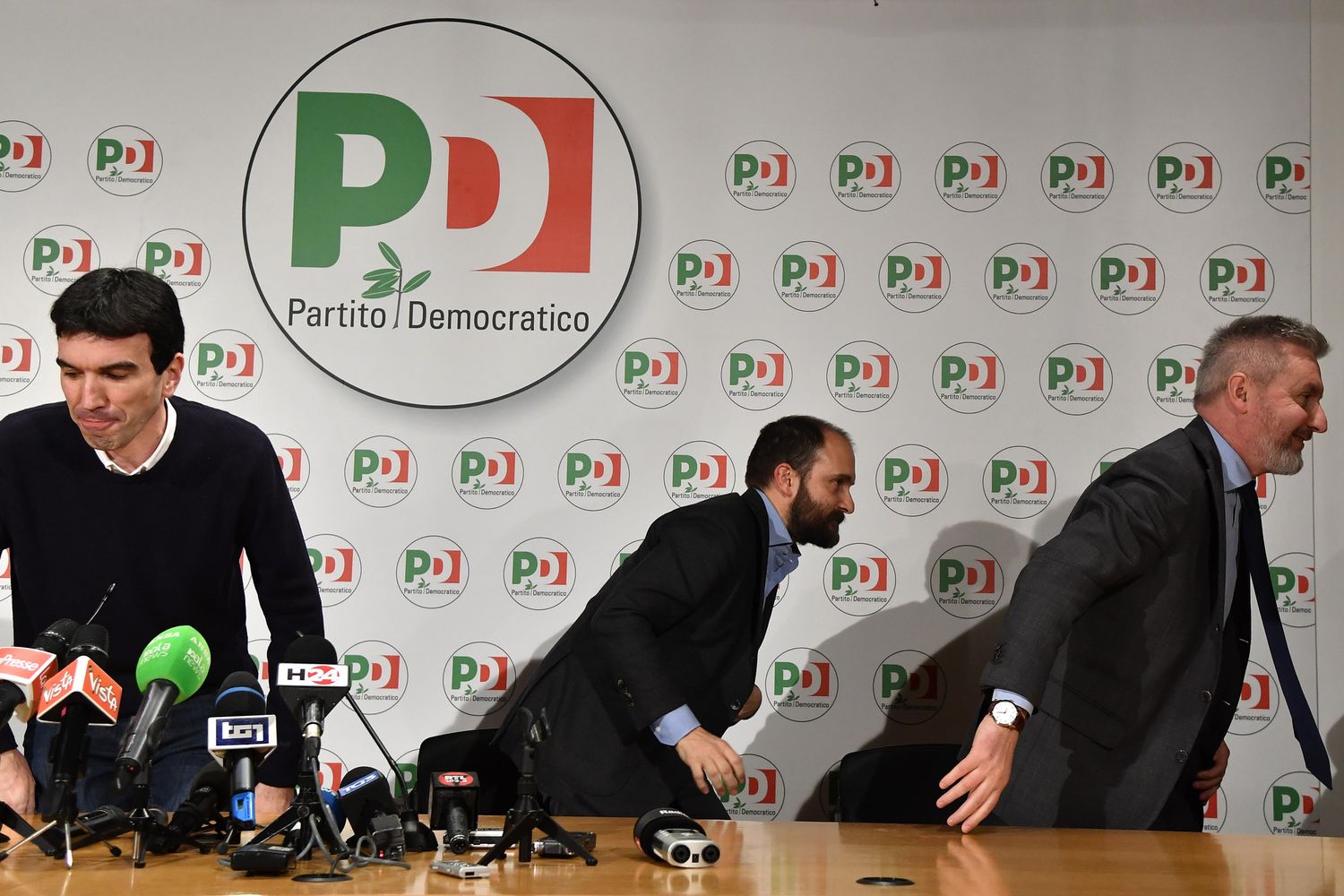 &nbsp;Partito democratico, Pd, elezioni, Martina, Orfini, Guerini