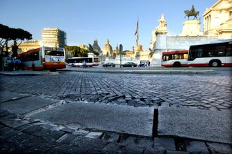 &nbsp;Buche in strada a Roma&nbsp;