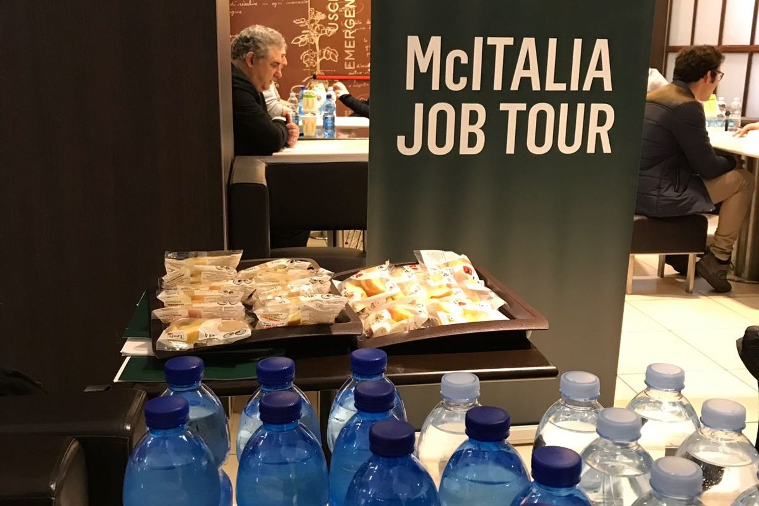 &nbsp;La tappa romana del McItalia job tour