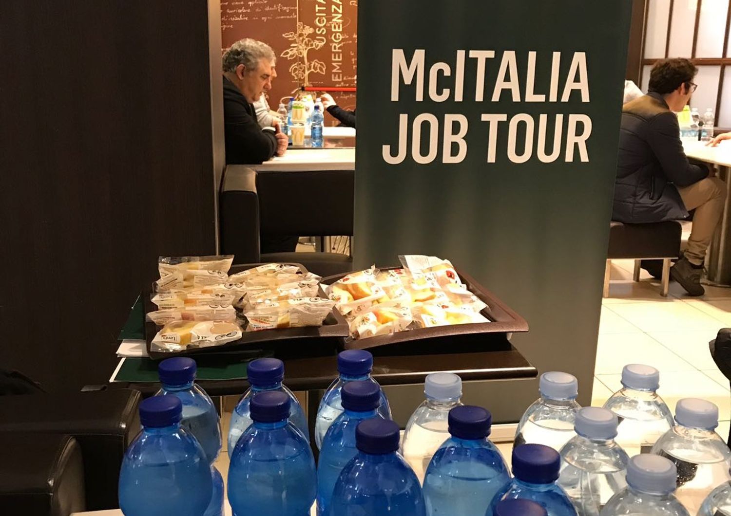 &nbsp;La tappa romana del McItalia job tour