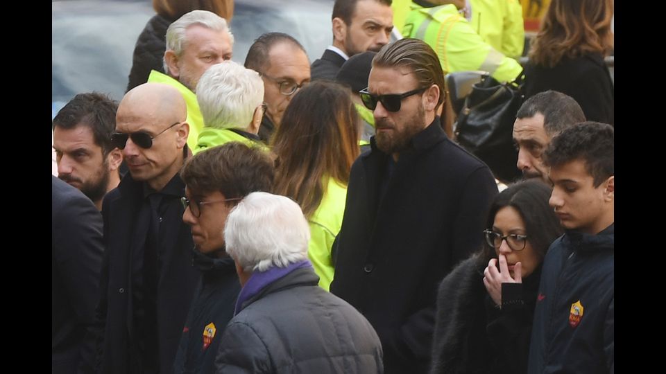 &nbsp;Funerali Astori - Daniele De Rossi