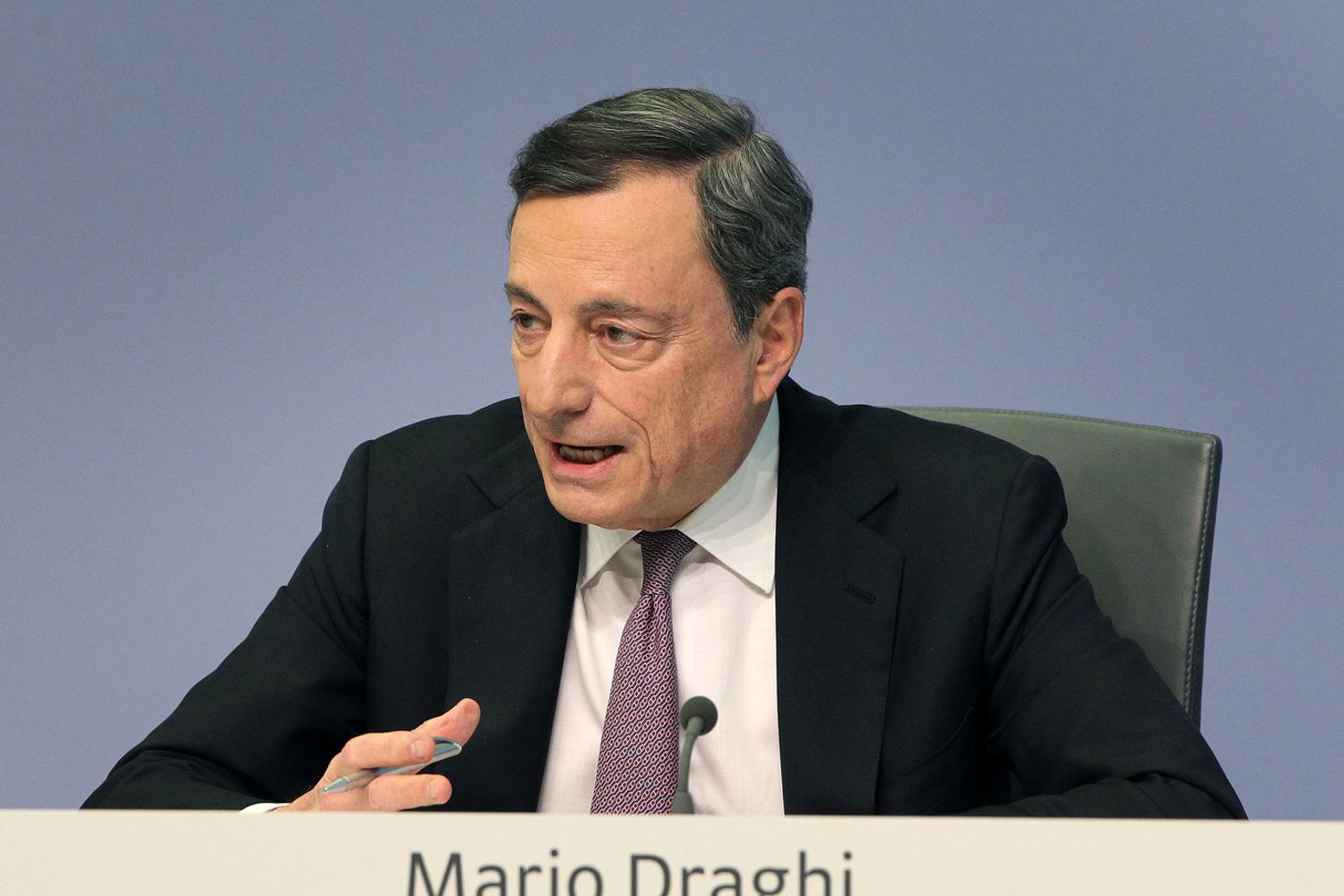 &nbsp;Mario Draghi