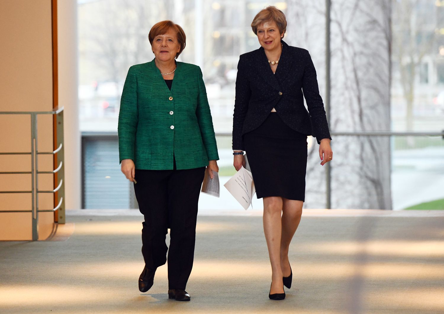 Angela - Merkel - Theresa May (Afp)&nbsp;