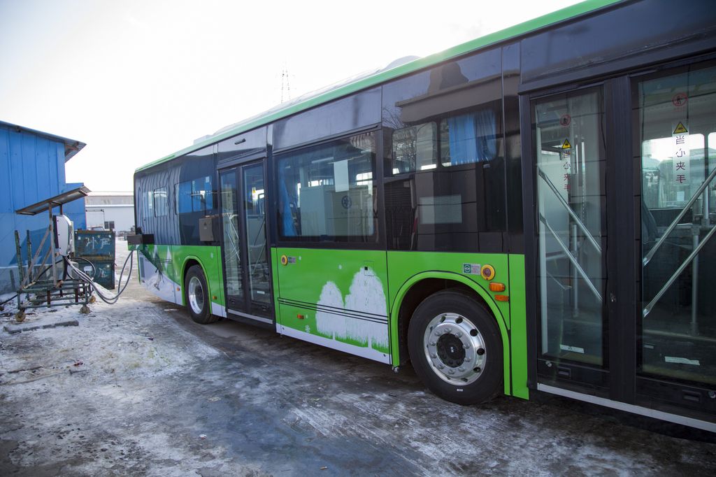 Autobus elettrico (Afp)&nbsp;