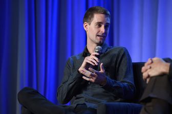 &nbsp;Evan Spiegel, Ceo di Snapchat