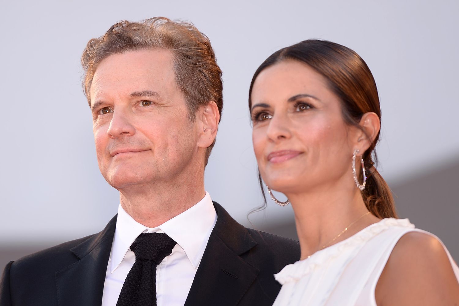&nbsp;Colin Firth e la moglie, Livia Giuggioli