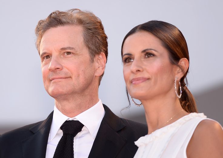 &nbsp;Colin Firth e la moglie, Livia Giuggioli