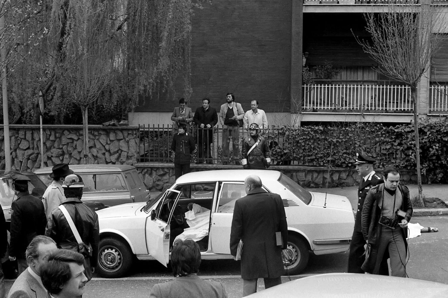 &nbsp;Via Fani, l'onorevole Moro viene rapito dalle BR, il luogo dell'attentato