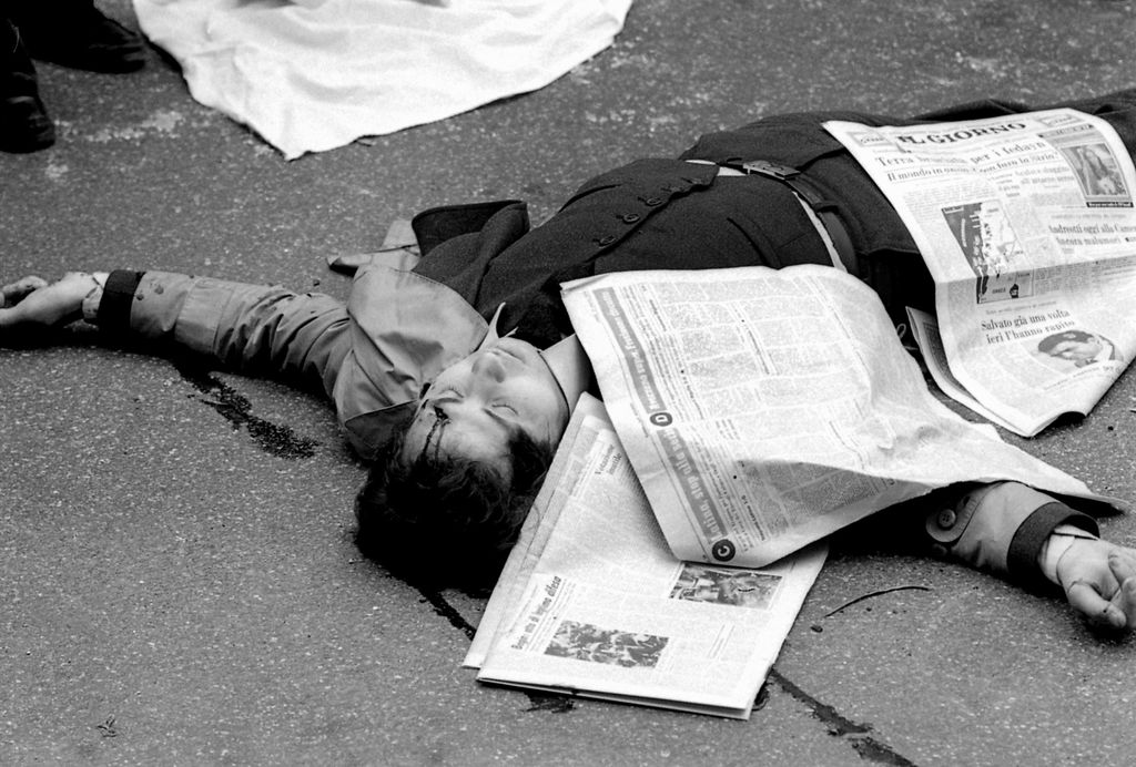 &nbsp;Via Fani, l'onorevole Moro viene rapito dalle BR, il luogo dell'attentato