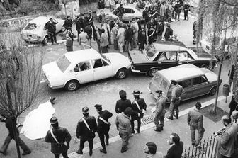 &nbsp;Via Fani, l'onorevole Moro viene rapito dalle BR, il luogo dell'attentato