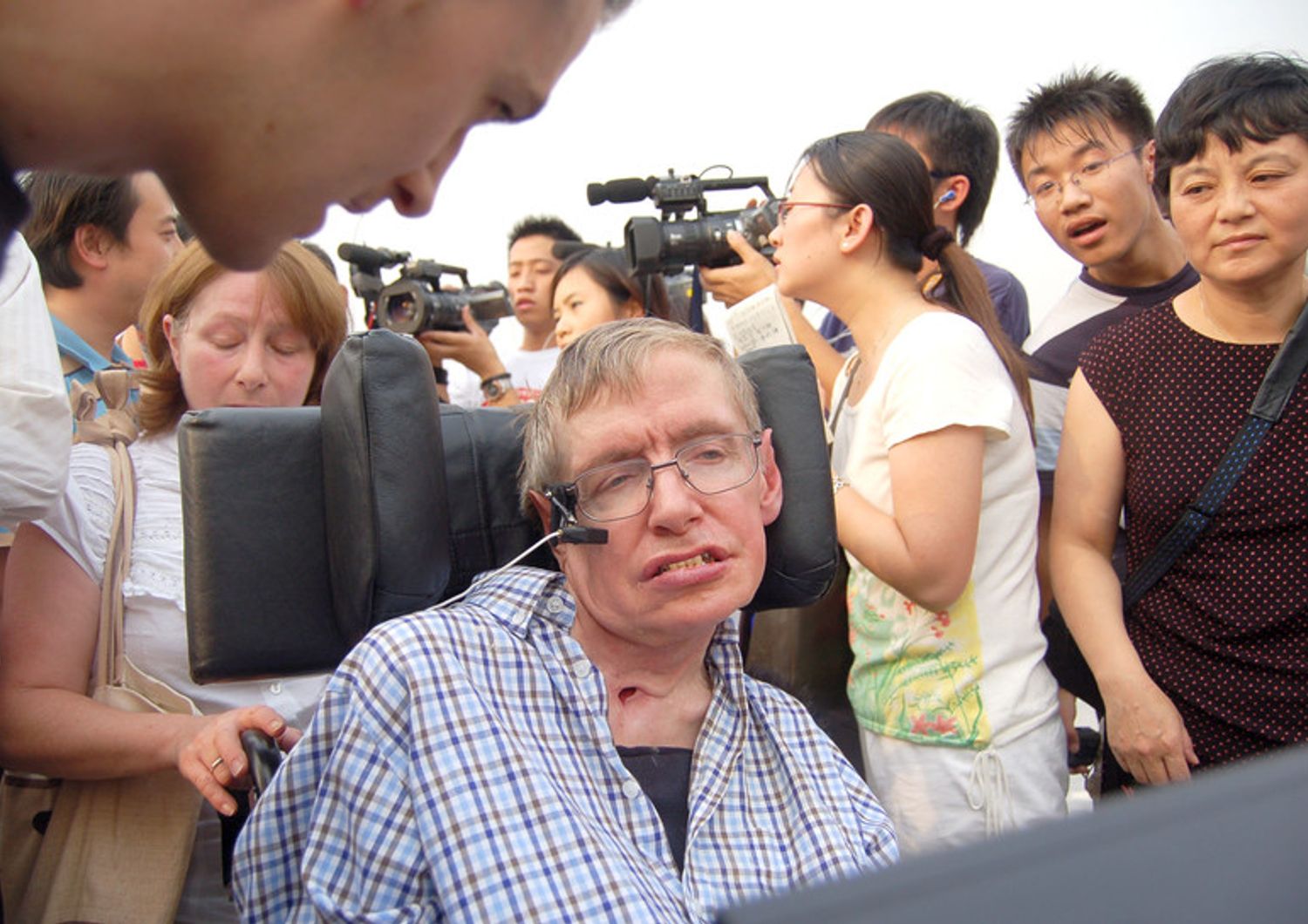 &nbsp;Stephen Hawking a Pechino nel 2006