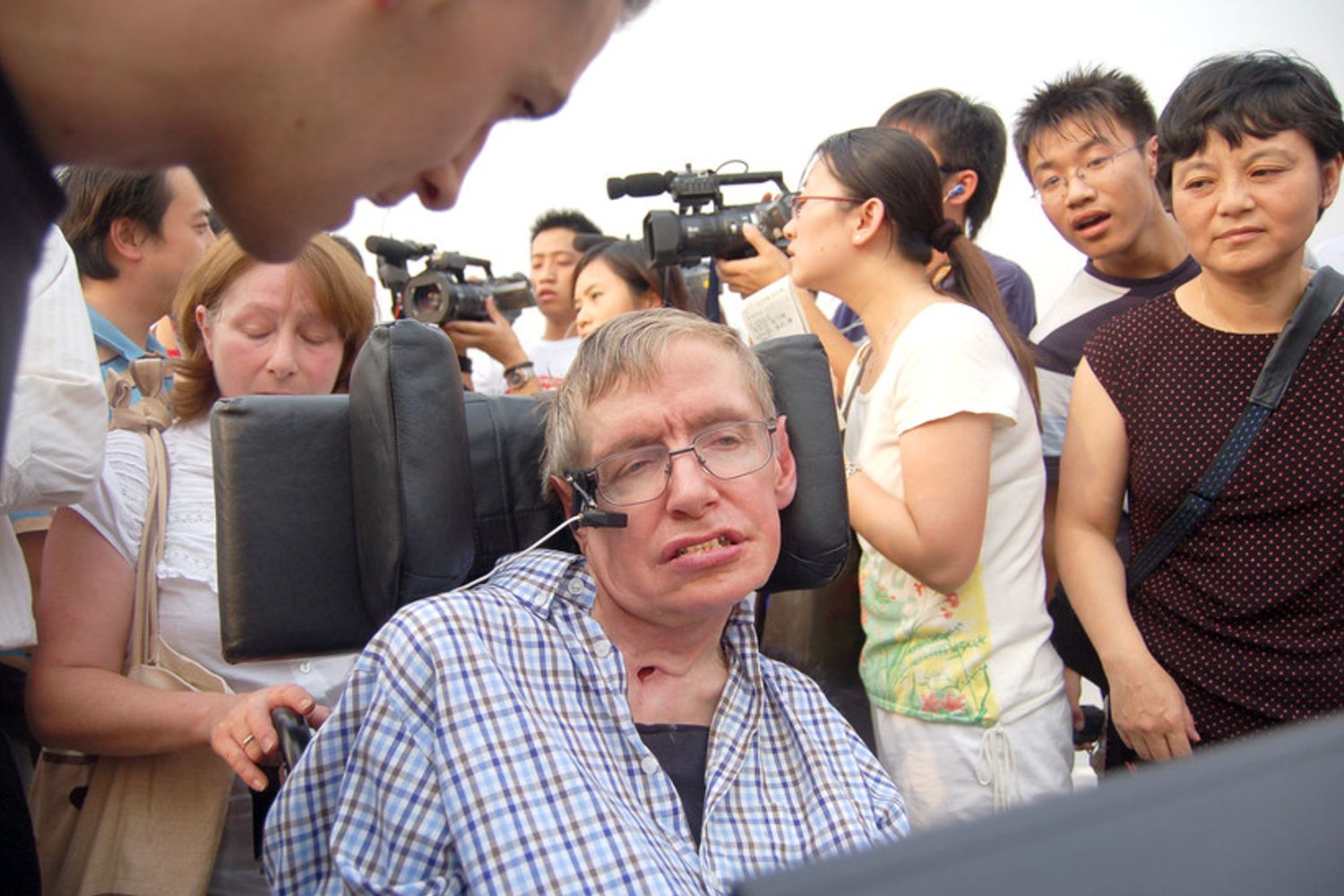 &nbsp;Stephen Hawking a Pechino nel 2006