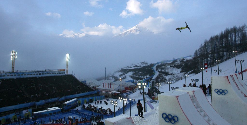 La pista di freestyle, Torino 2006