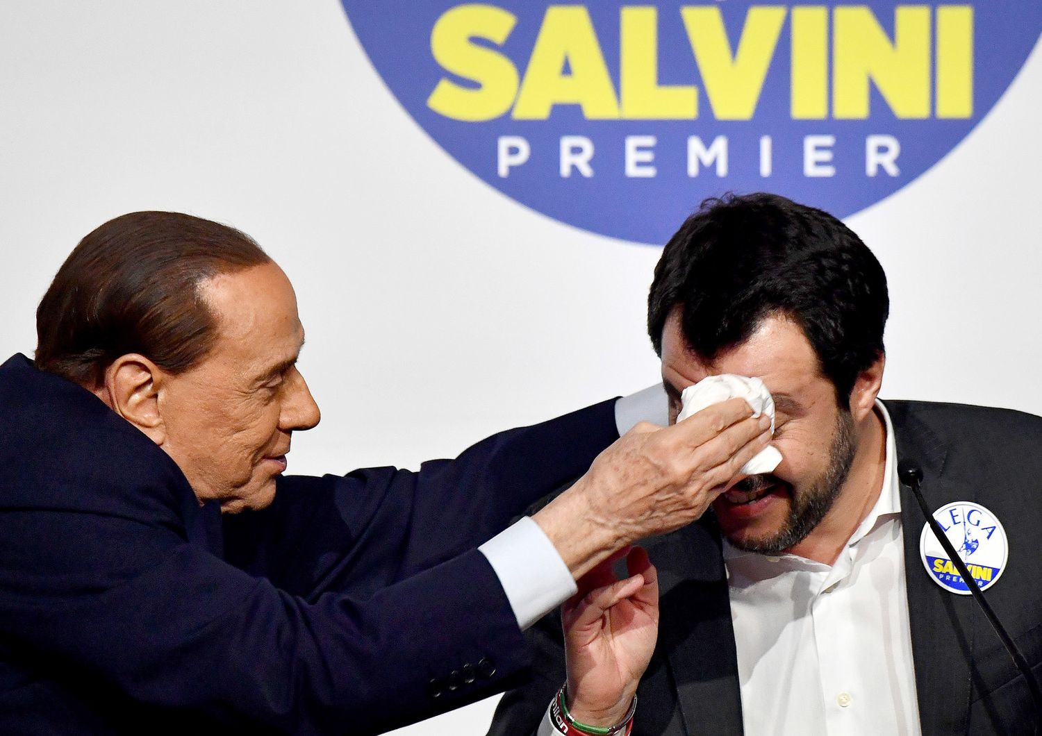 &nbsp;Silvio Berlusconi e Matteo Salvini