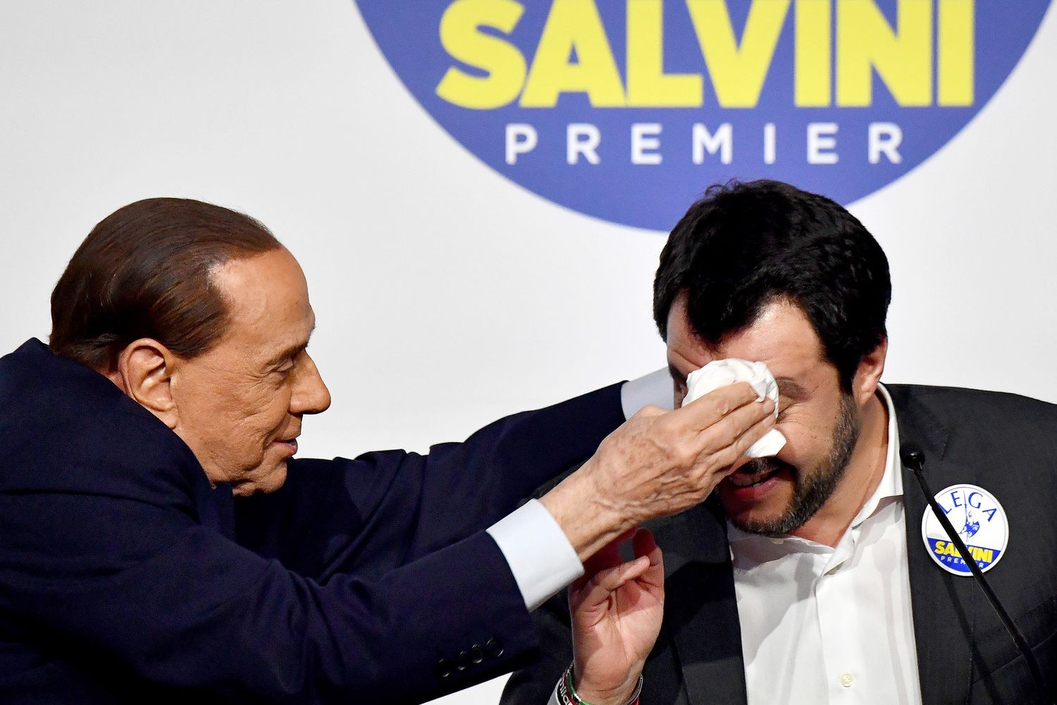 &nbsp;Silvio Berlusconi e Matteo Salvini