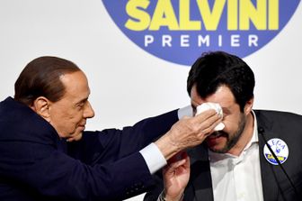 &nbsp;Silvio Berlusconi e Matteo Salvini