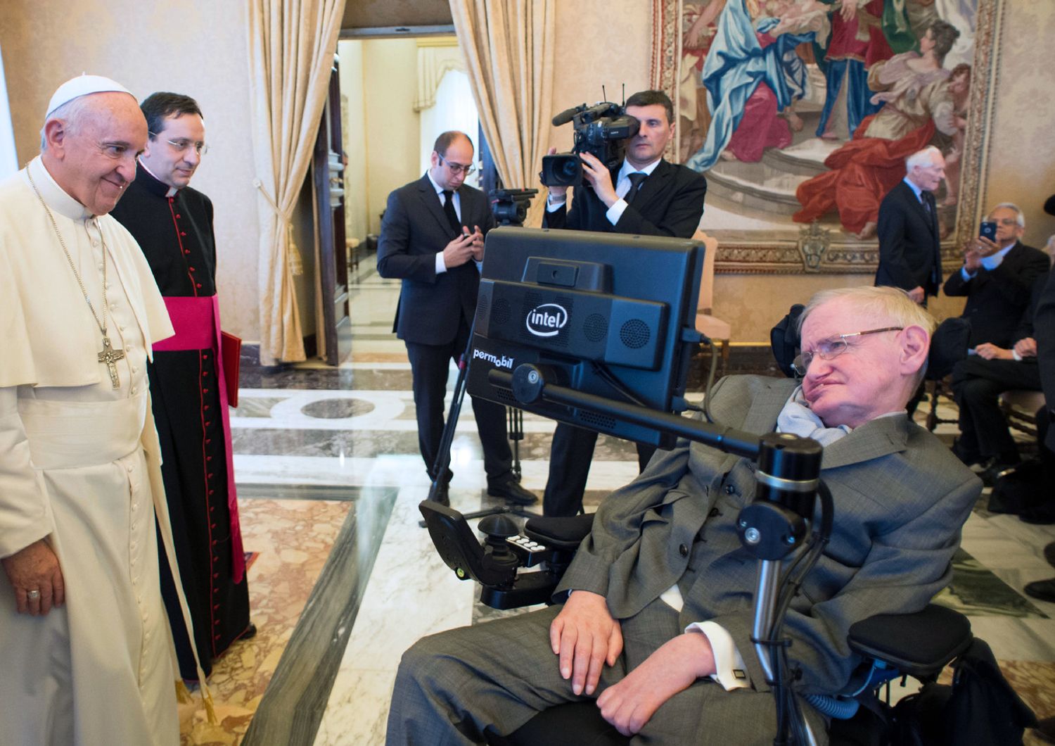 &nbsp;Papa Francesco e Stephen Hawking