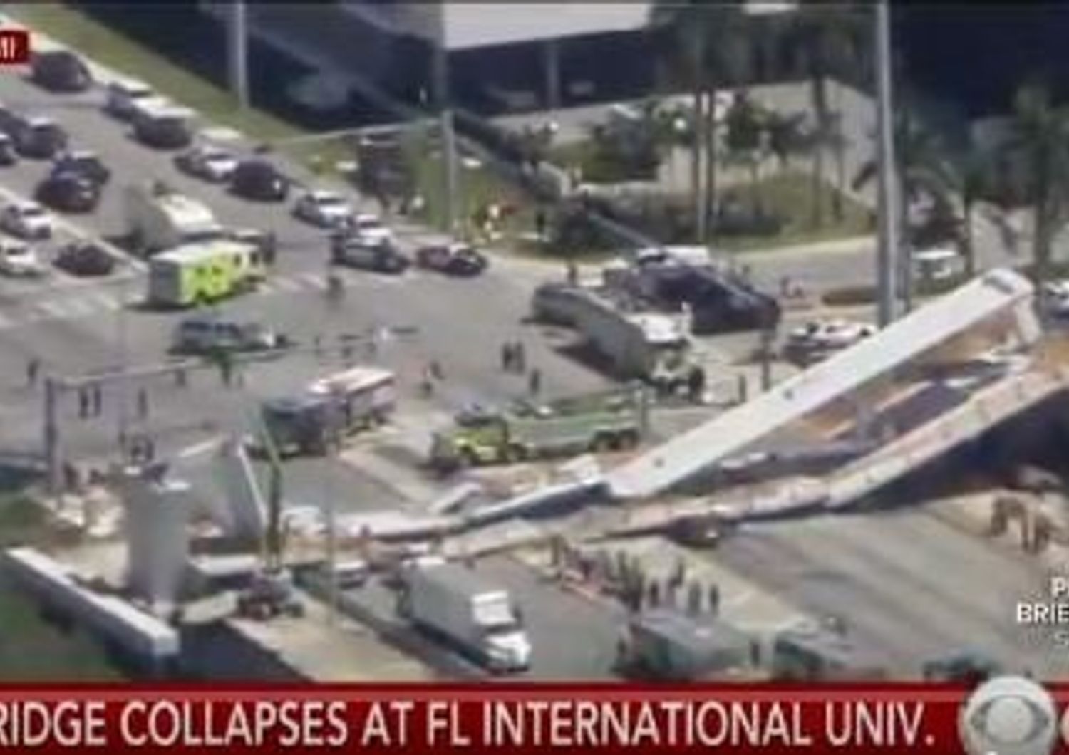 Miami, ponte crolla su autostrada. Media: &quot;diversi morti&quot;