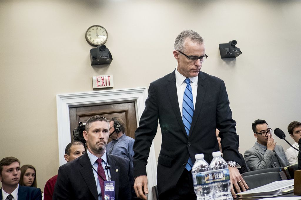 &nbsp; Andrew McCabe