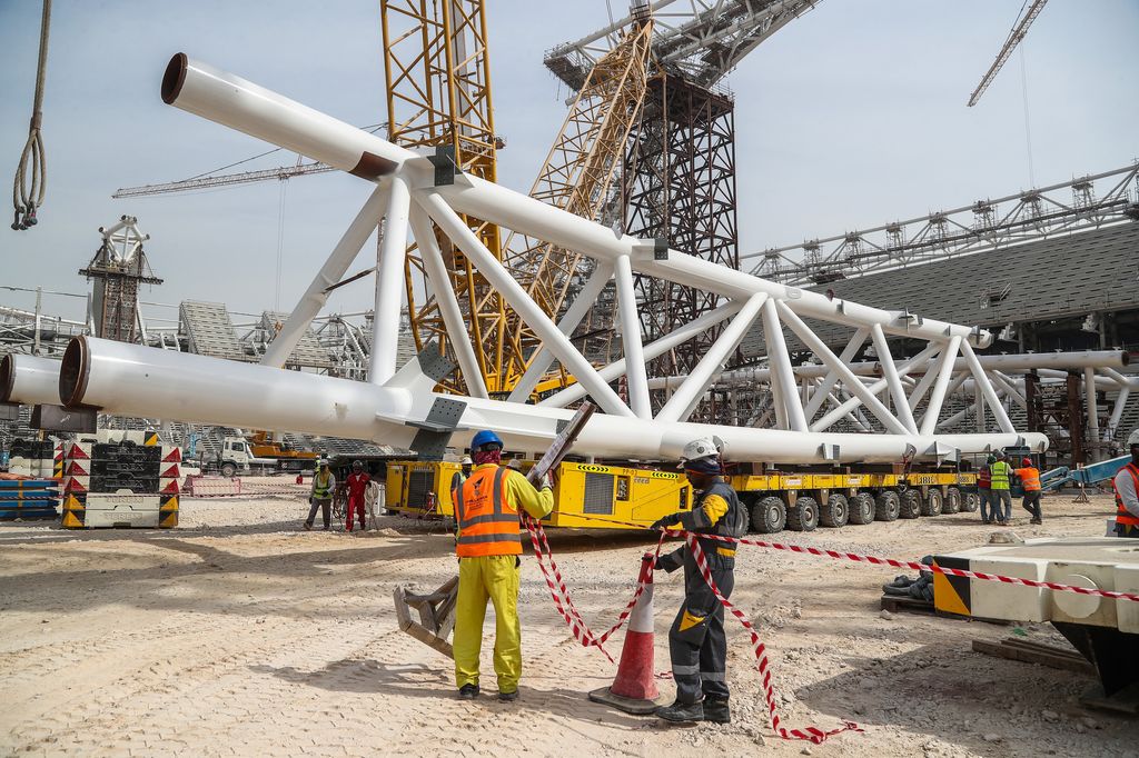 &nbsp;Costruzione di uno stadio in Qatar per i mondiali del 2020&nbsp;