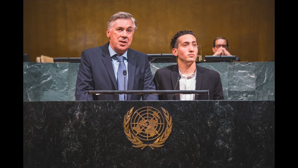 Carlo Ancelotti e Francesco Messori
