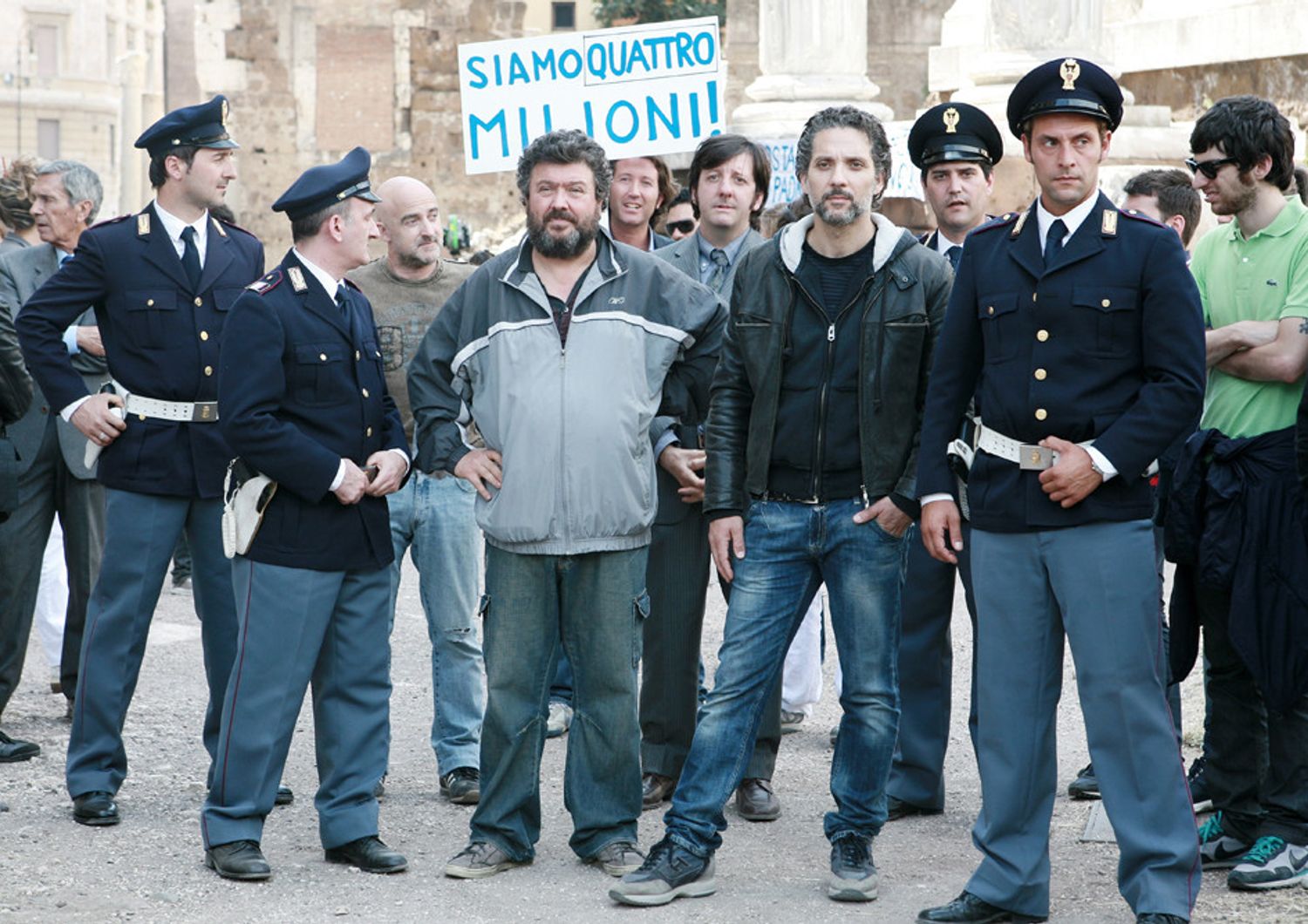 Beppe Fiorello nella miniserie 'Sar&ograve; sempre tuo padre' andata in onda sulla Rai nel 2011