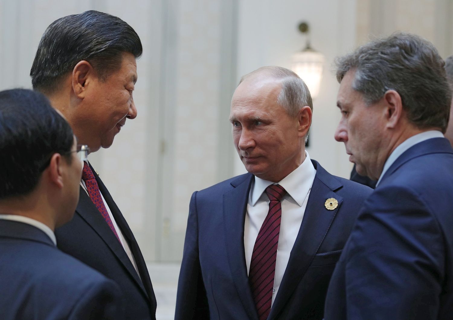 &nbsp;Xi Jinping e Vladimir Putin lo scorso novembre al vertice di cooperazione economica dell'area del Pacifico