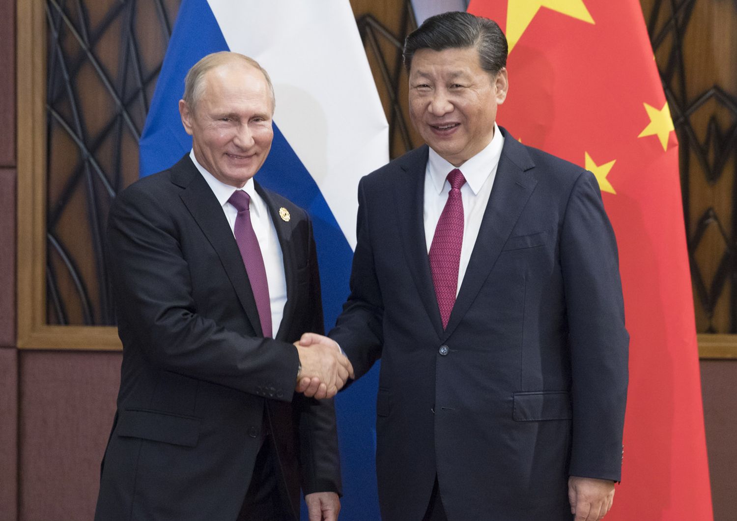 &nbsp;Putin e Xi Jinping