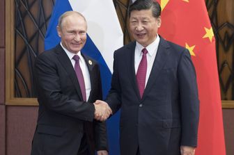 &nbsp;Putin e Xi Jinping