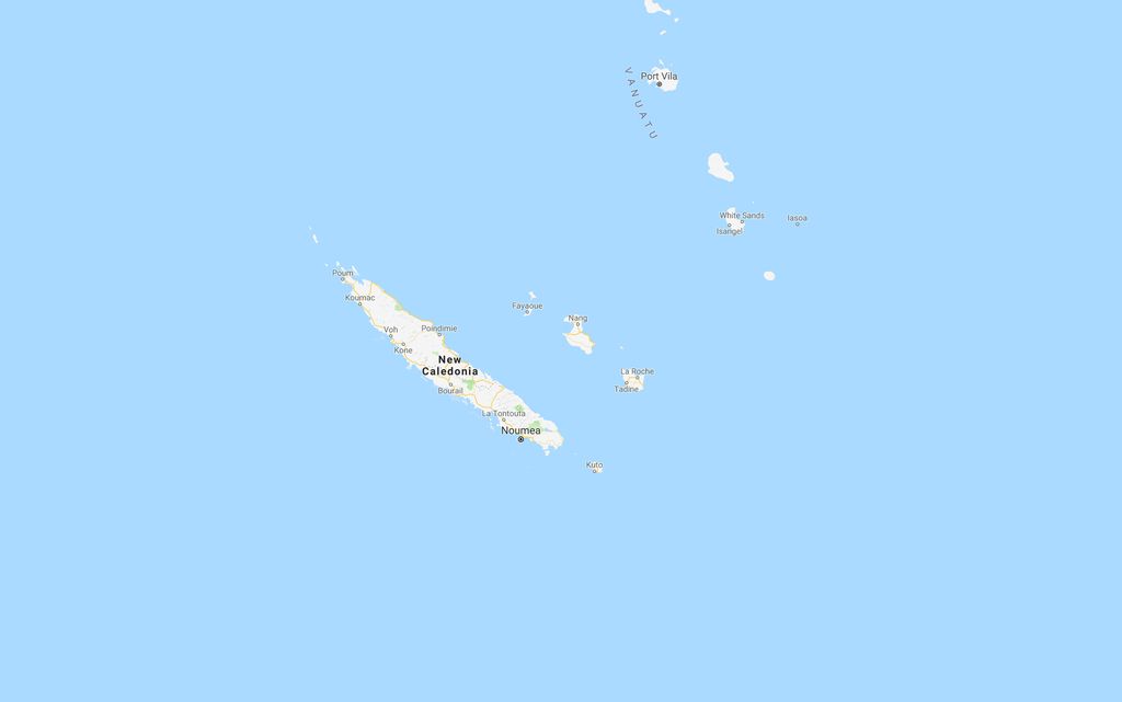 &nbsp;La nuova Caledonia