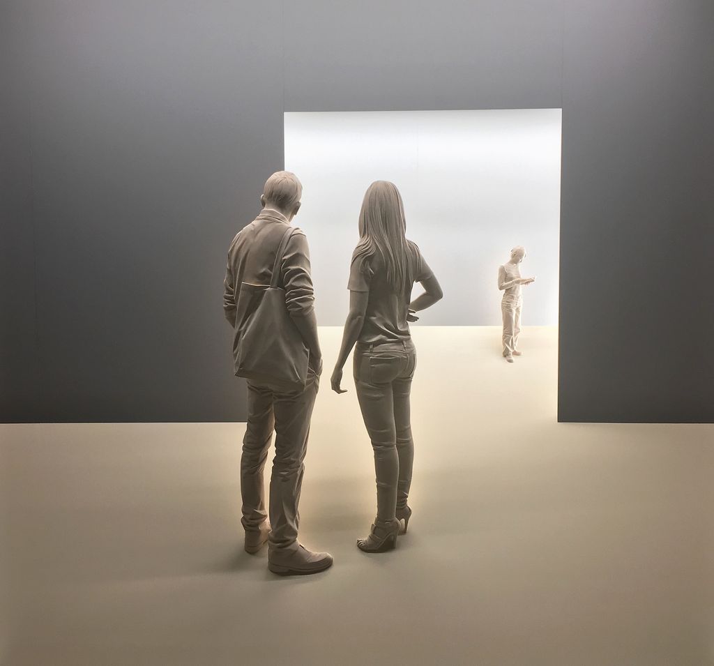 Una scultura di Peter Demetz&nbsp;