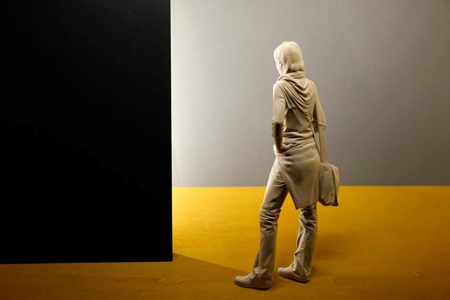 Una scultura di Peter Demetz&nbsp;