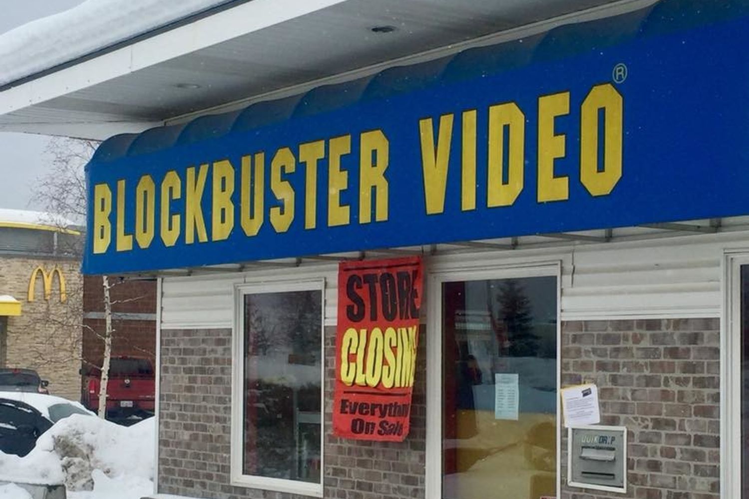&nbsp;Il negozio Blockbuster di North Pole in Alaska