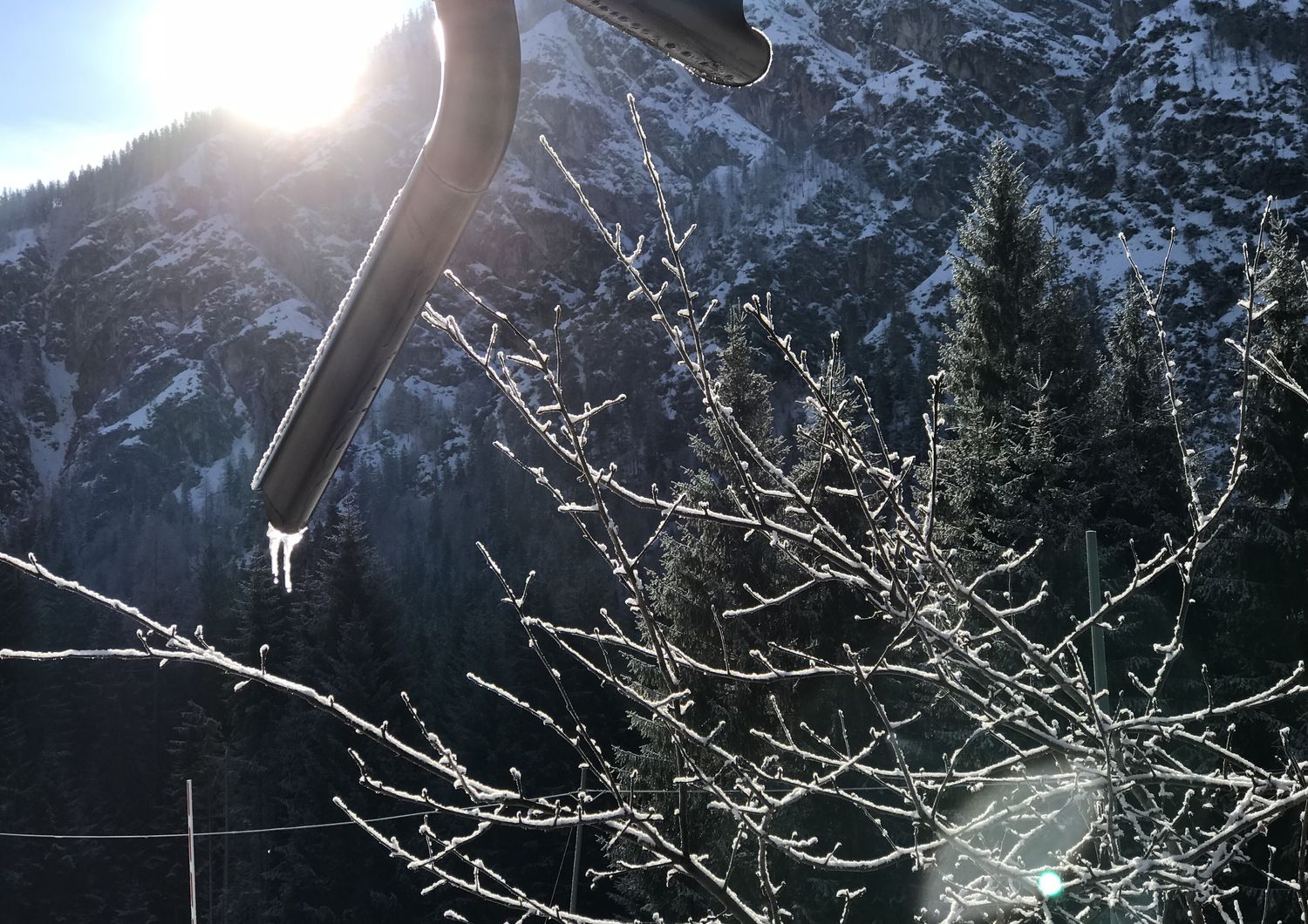 Gelo in montagna