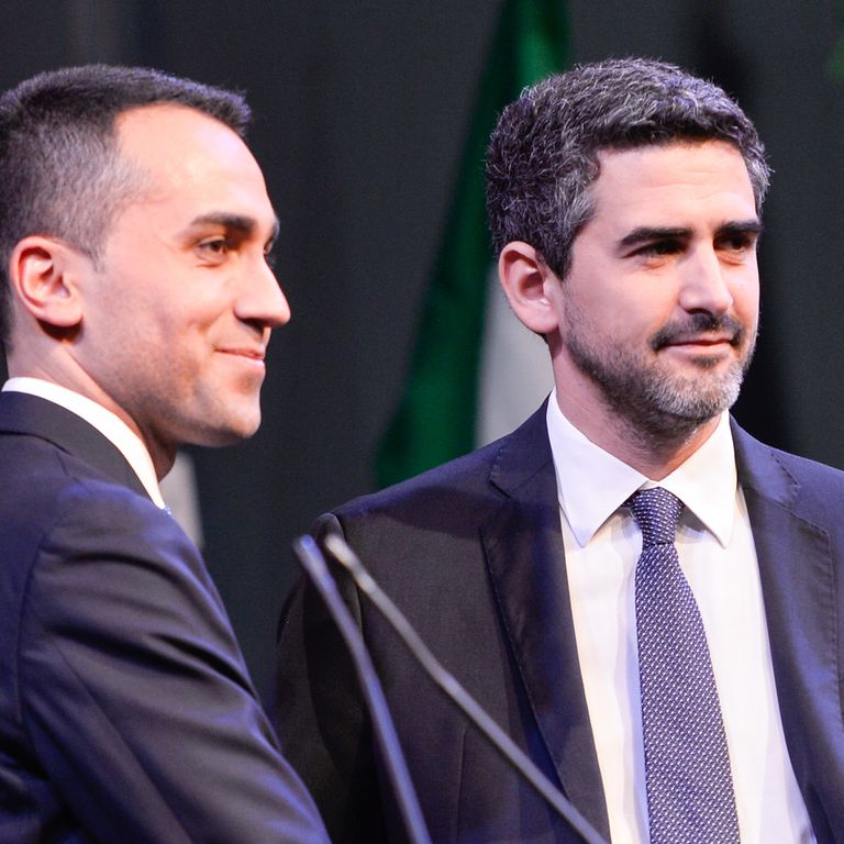 &nbsp;Luigi Di Maio e Riccardo Fraccaro
