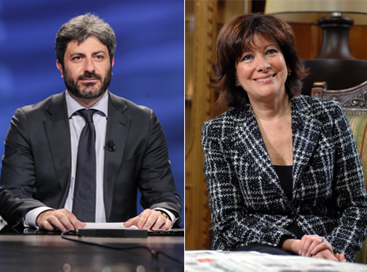 &nbsp;Roberto Fico - Maria Elisabetta Alberti Casellati&nbsp;