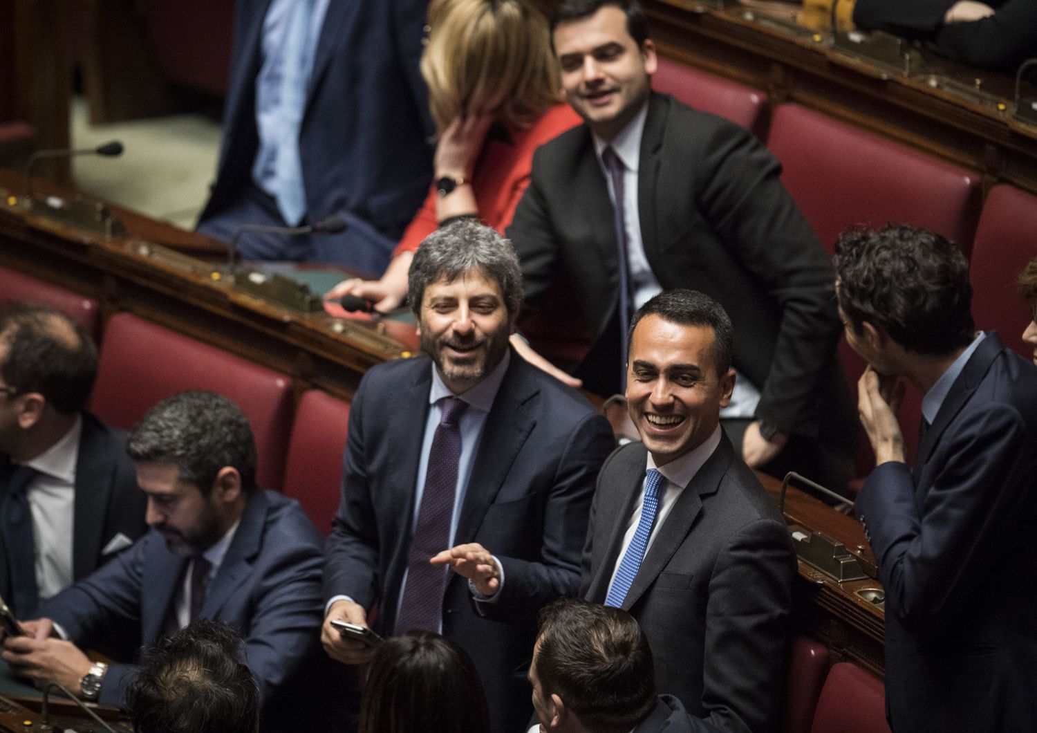 &nbsp;Roberto Fico e Luigi Di Maio