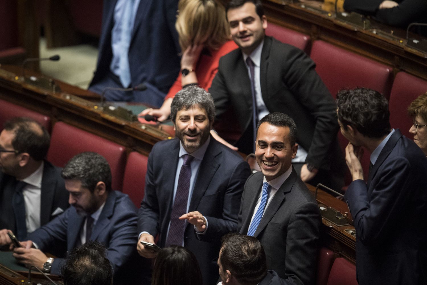 &nbsp;Roberto Fico e Luigi Di Maio